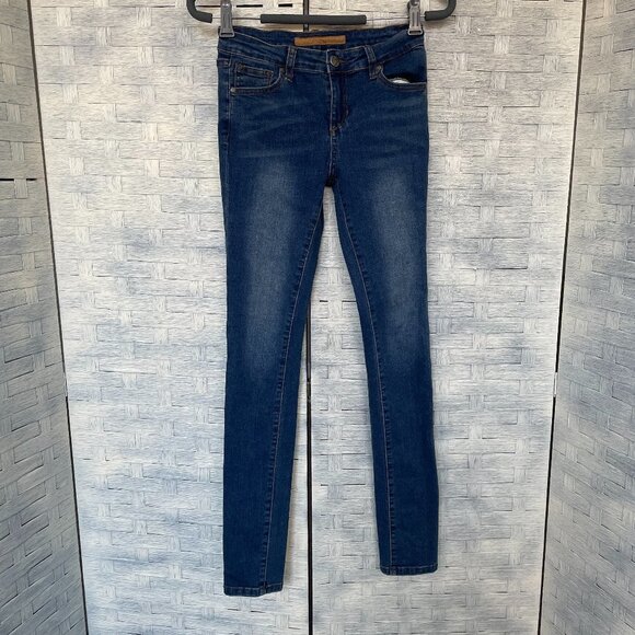 Joe's Jeans Denim - Joe's Jeans Junior Sz 16 Skinny Blue‎ Wash Denim Pants Bottoms
